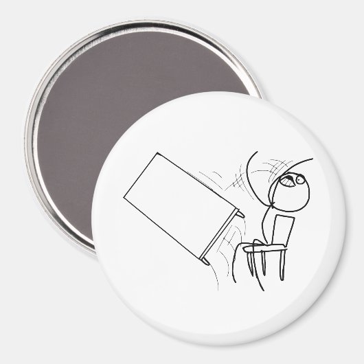 Tafelteken met loopvlakdiagram magneet (Voorkant / Achterkant)