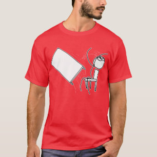 Tafelteken met loopvlakdiagram t-shirt
