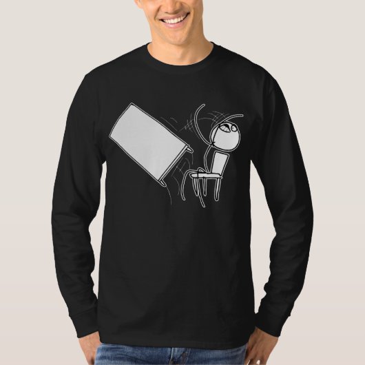 Tafelteken met loopvlakdiagram t-shirt (Voorkant)