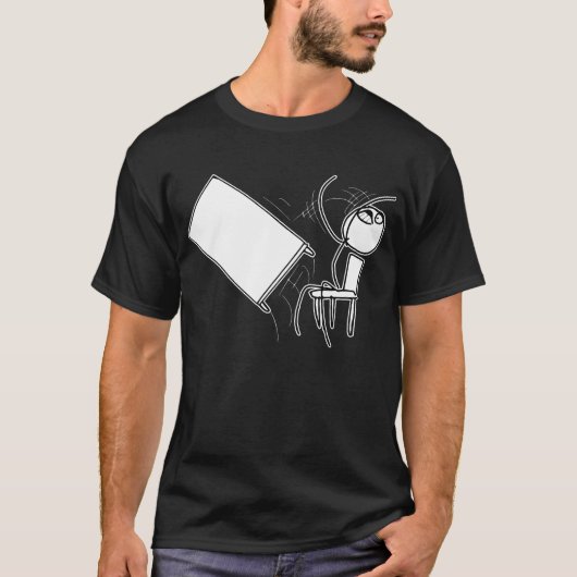 Tafelteken met loopvlakdiagram t-shirt (Voorkant)