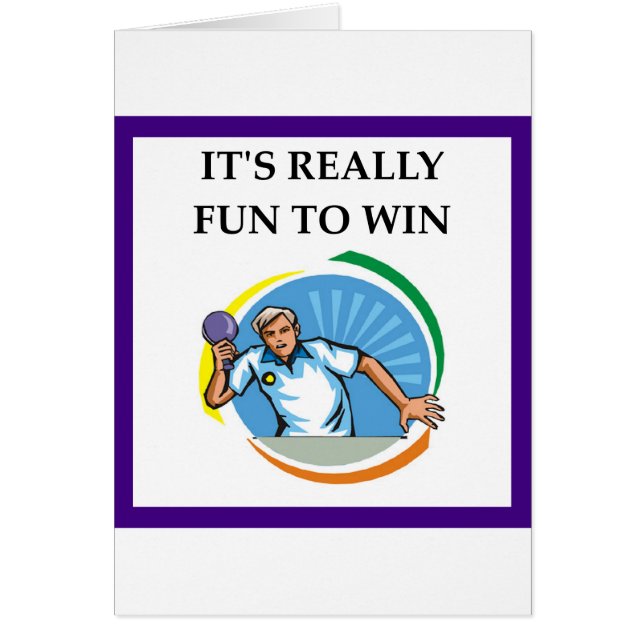 tafeltennis (Voorkant)