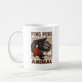 Tafeltennis Funny Ping Pong Binturong Bearcat Koffiemok (Links)