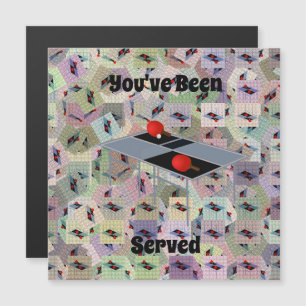 Tafeltennis Geserveerd, Magnetische Kaart