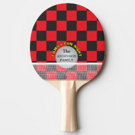 Tafeltennis, Gezelschapsspellen, Dambord Tafeltennisbatje