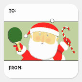 Tafeltennis Gift Labels (Voorkant)