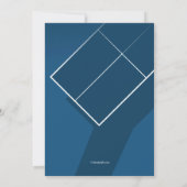 Tafeltennis Kaart (Achterkant)