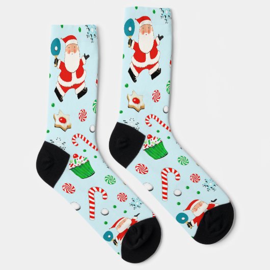 Tafeltennis Kerstmis Sokken (Rechts)