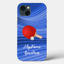 Tafeltennis Kleurrijke Blauwe BG met Paddle en Bal