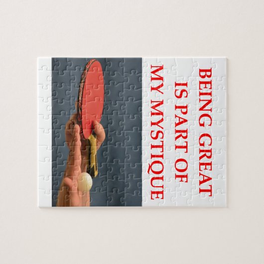 tafeltennis legpuzzel (Horizontaal)