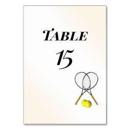Tafeltennis Nummer Plaatjes Kaart
