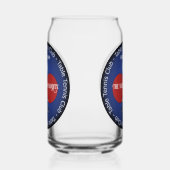 Tafeltennis Ping Pong Drinkware Bier Blikvorm Glas (Links)