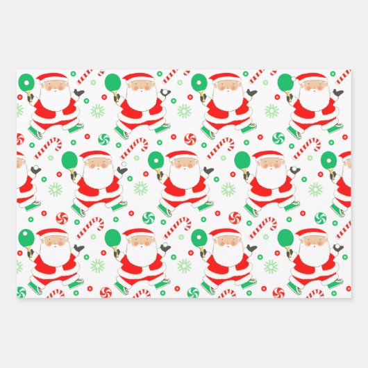 Tafeltennis Ping-Pong Gift Inpakpapier Vel (Voorkant 3)