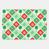 Tafeltennis Ping-Pong Gift Inpakpapier Vel (Voorkant 2)