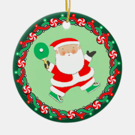 Tafeltennis Ping-Pong Gift Keramisch Ornament