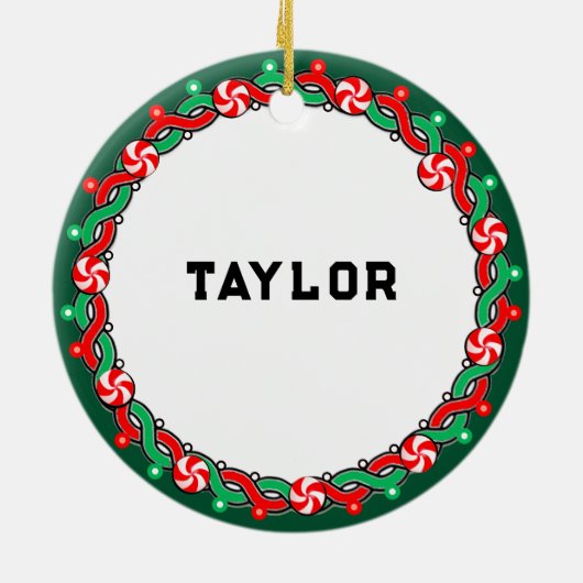 Tafeltennis Ping-Pong Gift Keramisch Ornament (Achterkant)