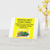 tafeltennis ping pong kaart (Gele Bloem)