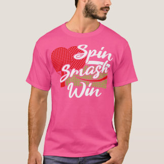 Tafeltennis Ping Pong Speler Club Outfit 2 T-shirt