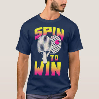 Tafeltennis Ping Pong Speler Club Outfit 5 T-shirt