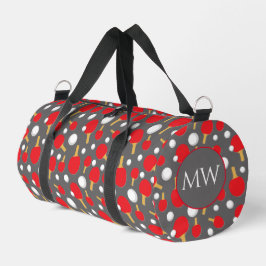 Tafeltennis Ping Pong Speler Monogram Plunjezak