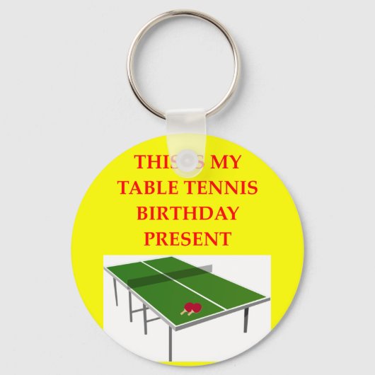 tafeltennis sleutelhanger (Voorkant)
