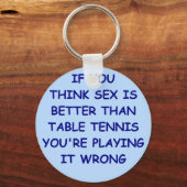 tafeltennis sleutelhanger (Voorkant)