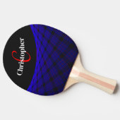 Tafeltennisbat Met Space Carpet Geometrisch Design (Zijkant)