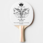  tafeltennispeddel tafeltennisbatje (Voorkant)