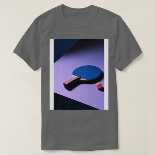 Tafeltennisracket 1 t-shirt (Design voorkant)