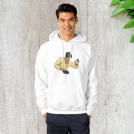 Tafeltennisser Heren Hoodie