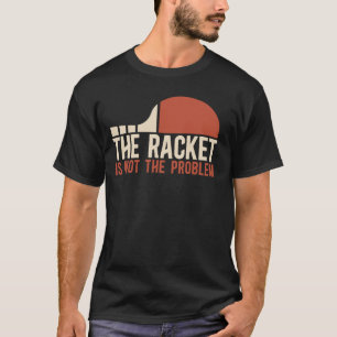 Tafeltennisser Het racket is niet het probleem T-shirt