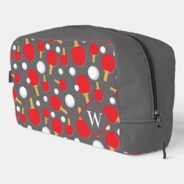 Tafeltennisser Ping Pong Patroon Monogram Toilettasje