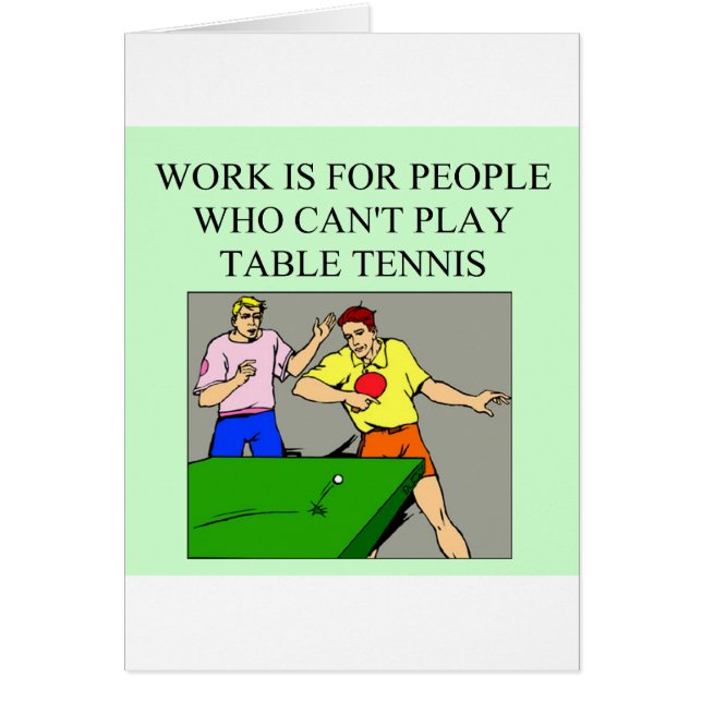 tafeltennisspeler (Voorkant)