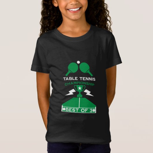 tafeltennistoernooi t-shirt (Voorkant)