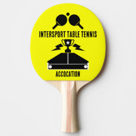 tafeltennistoernooi tafeltennisbatje