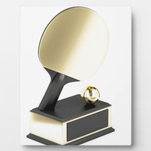 Tafeltennistrofie Fotoplaat