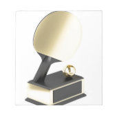 Tafeltennistrofie Notitieblok (Voorkant)