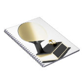 Tafeltennistrofie Notitieboek (Rechterzijde)