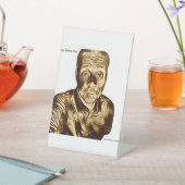 TAFELTJE RECLAMEBORD MET VOETSTUK (Insitu)