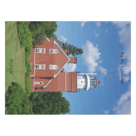 Tafeltje van de grote boog tafelkleed (Voorkant (Horizontaal))