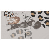 Tafeltje voor de mode van vrouwen tafelkleed (Voorkant (Horizontaal))