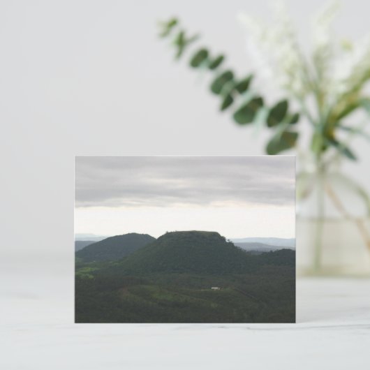 Tafeltop Mountain Toowoomba Briefkaart | Schildera (Staand voorkant)