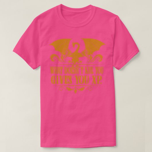 Tafeltop RPG Addict XP Dragon Dungeons T-shirt (Design voorkant)