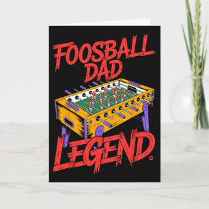 Tafelvoetbal Papa Legenda Tafel Sport Spel Voetbal Kaart