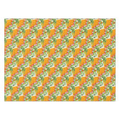 Tafelwortel wortelen erwtenbloemen tafelkleed (Voorkant (Horizontaal))