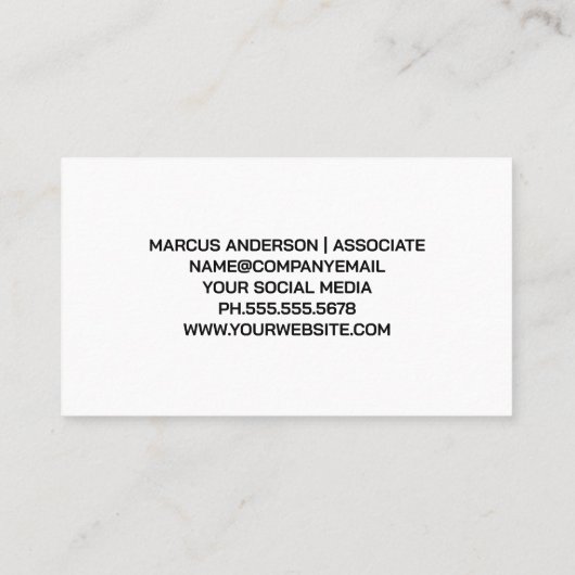 tafelzaag | zaagmolen | gesneden hout visitekaartje (Achterkant)