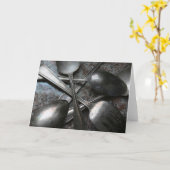 Tafelzilver Kaart (Gele Bloem)