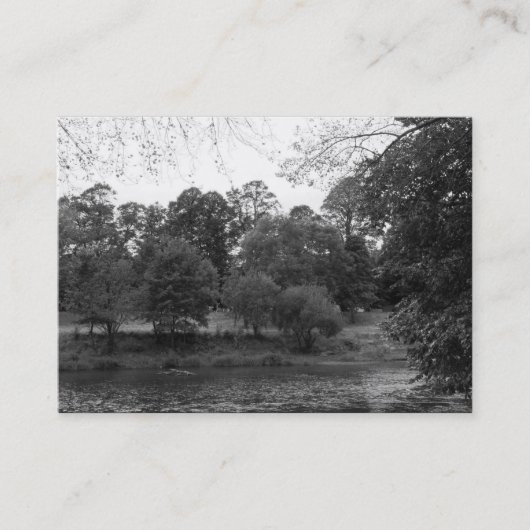 Taff, Bute Park, Cardiff Visitekaartje (Voorkant)