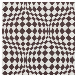 Taffi Op Art Black en White Stof