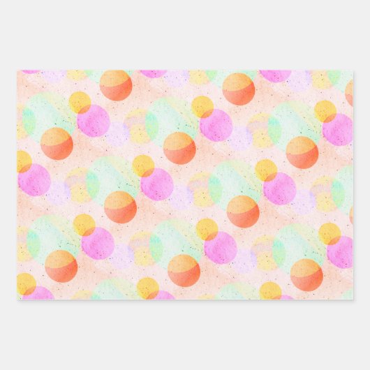 Taffi Op Art Gear Sampler Inpakpapier Vel (Voorkant 3)