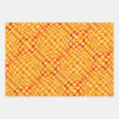 Taffi Op Art Gear Sampler Inpakpapier Vel (Voorkant 2)